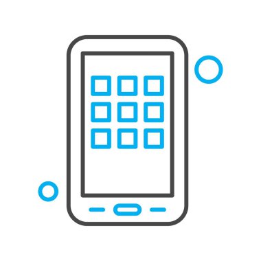 özet vektör illüstrasyon simgesi