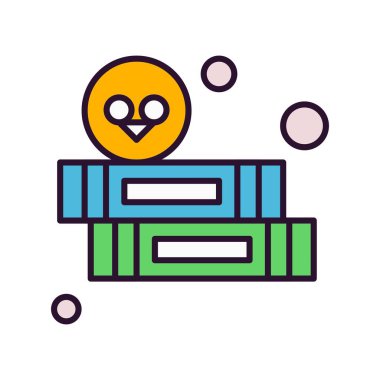 özet vektör illüstrasyon simgesi