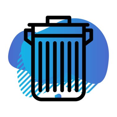 özet vektör illüstrasyon simgesi