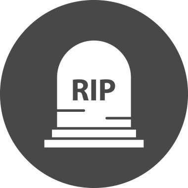 vektör mezar simgesi çizimi