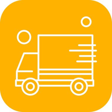 vektör dağıtım aracı simgesi