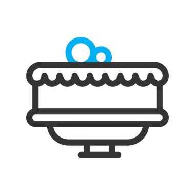 Gıda simgesinin vektör illüstrasyonu