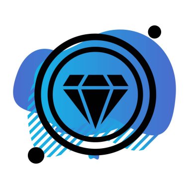 özet vektör illüstrasyon simgesi