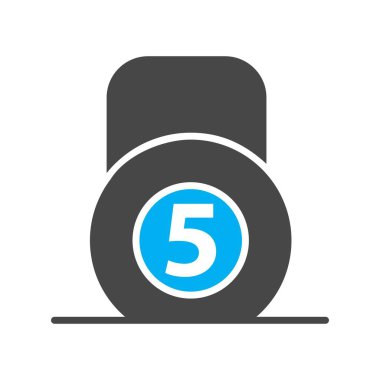 renkli vektör illüstrasyon simgesi