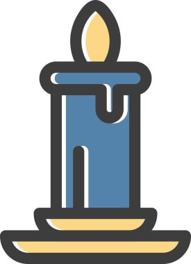 vektör mum resimleme