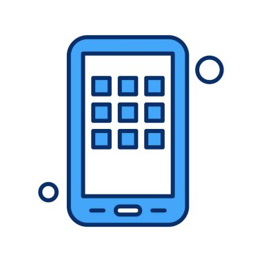 özet vektör illüstrasyon simgesi