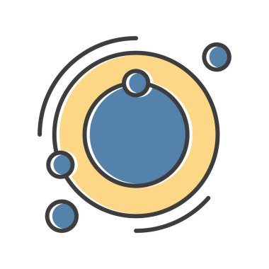 özet vektör illüstrasyon simgesi