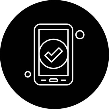 özet vektör illüstrasyon simgesi