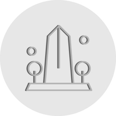 özet vektör illüstrasyon simgesi