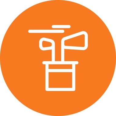 renkli vektör illüstrasyon simgesi