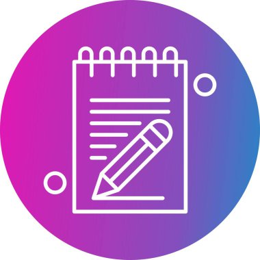 özet vektör illüstrasyon simgesi