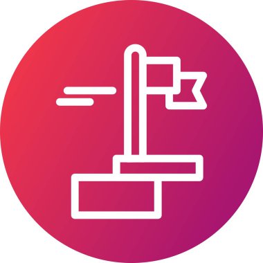 renkli vektör illüstrasyon simgesi