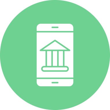 Telefon simgesinin vektör illüstrasyonu