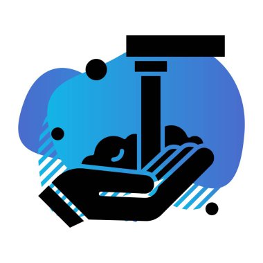 özet vektör illüstrasyon simgesi