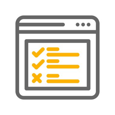 vektör web simgesi çizimi