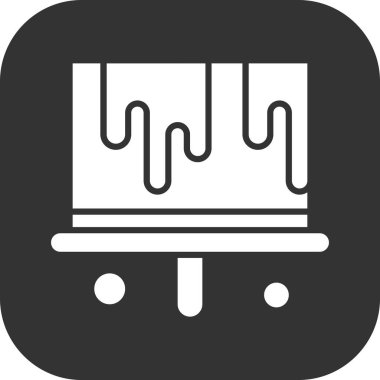 özet ikon vektör çizimi