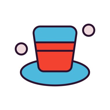 özet vektör illüstrasyon simgesi