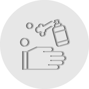 özet vektör illüstrasyon simgesi