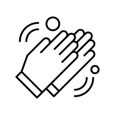 özet vektör illüstrasyon simgesi