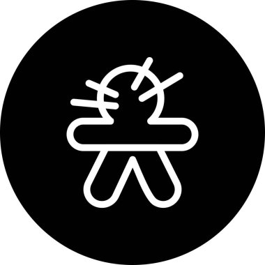 özet vektör illüstrasyon simgesi