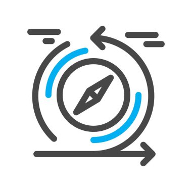 Vektör gps Simge illüstrasyonu