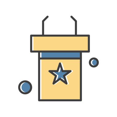 özet vektör illüstrasyon simgesi