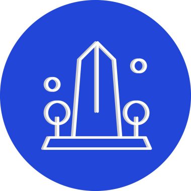 özet vektör illüstrasyon simgesi