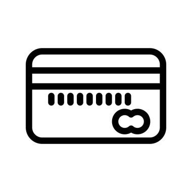 vektör ATM kart simgesi