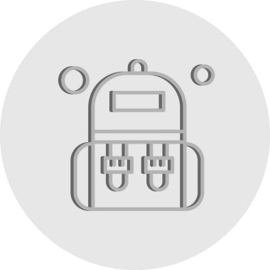 özet vektör illüstrasyon simgesi