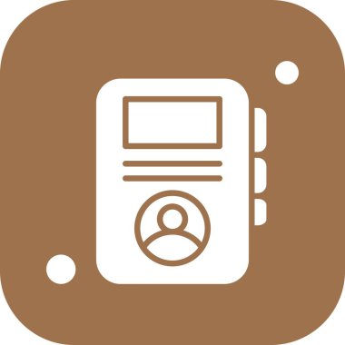 özet vektör illüstrasyon simgesi