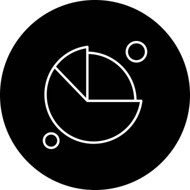  vektör pasta çizelgesi simgesi