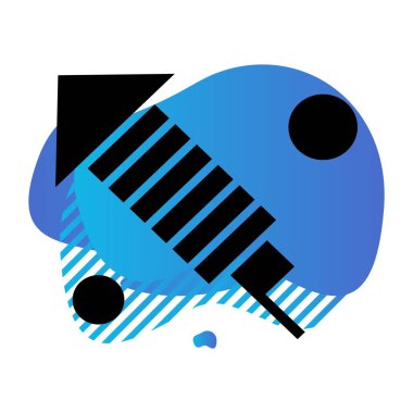 özet vektör illüstrasyon simgesi