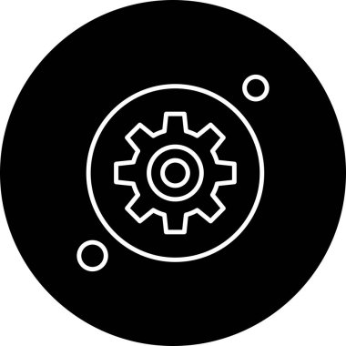 Vektör ayarı Simge illüstrasyonu