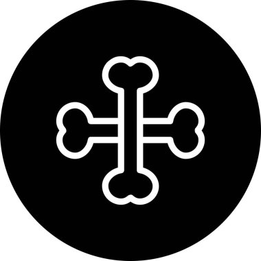 özet vektör illüstrasyon simgesi