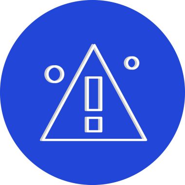 vektör Uyarı simgesi illüstrasyonu