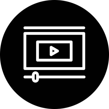 özet vektör illüstrasyon simgesi