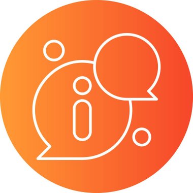 özet vektör illüstrasyon simgesi