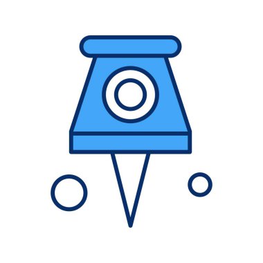 özet vektör illüstrasyon simgesi