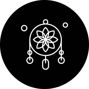 özet vektör illüstrasyon simgesi