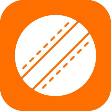 Vektör Top Kriket Simgesi 