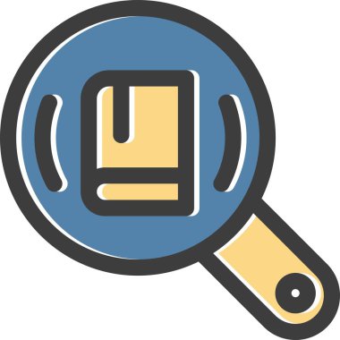 vektör Arama Simgesi illüstrasyonu