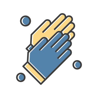 özet vektör illüstrasyon simgesi