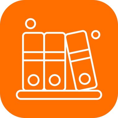 özet vektör illüstrasyon simgesi