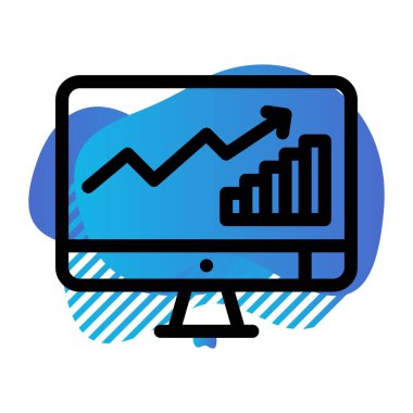 vektör yönlendirilmiş simge illüstrasyonu