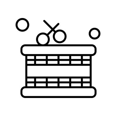 özet vektör illüstrasyon simgesi