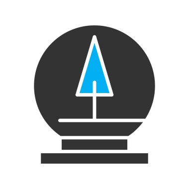 vektör ay ışığı simgesi