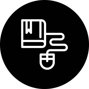 kitap simgesi vektör illüstrasyonu