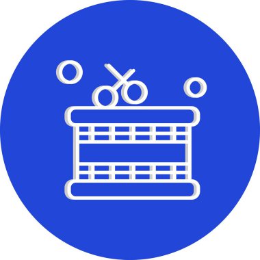 özet vektör illüstrasyon simgesi