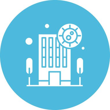 özet vektör illüstrasyon simgesi