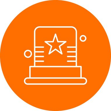 özet vektör illüstrasyon simgesi